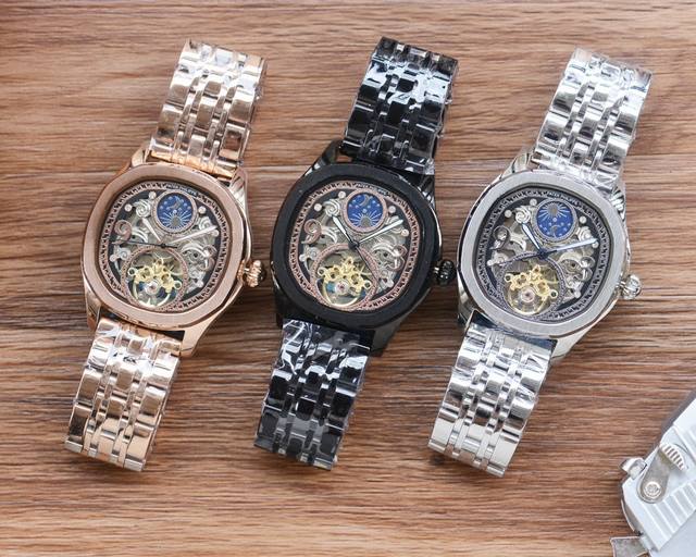 Men's Favorite Hollow Watch Latest: Patek Philippe Best Design Exclusive First Release Type: Boutique Men's Watch Strap: 316 Stainless Steel Strap Movement: Fully Automatic Mechanical Movement Mirror: Mineral Reinforced Glass Higher Definition Taste: