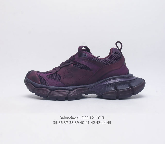 Pure original Balenciaga 3XL 9th generation latest sneaker series, 9th generation Balenciaga 3XL dad shoes are a must-have for trendsetters. Quick entry into dad shoes. Mesh fabric is used to make old men's and women's styles. 9th generation dirty sh