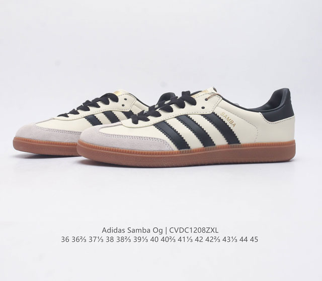 Adidas Originals Samba Og Shoes is a classic sports shoe that showcases a casual and modern style. It is a fashionable classic shoe that was born in the 1950s