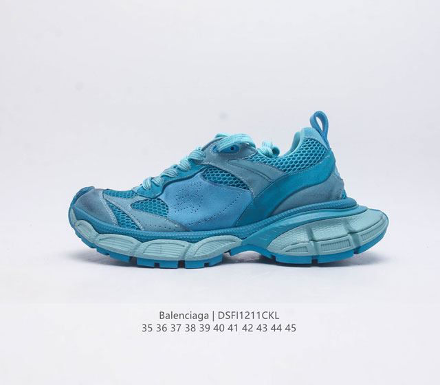 Pure original Balenciaga 3XL 9th generation latest sneaker series, 9th generation Balenciaga 3XL dad shoes are a must-have for trendsetters. Quick entry into dad shoes. Mesh fabric is used to make old men's and women's styles. 9th generation dirty sh