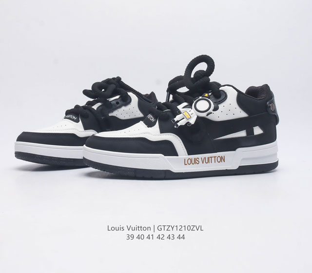 Louis Vuitton deconstruction straps Louis Vuitton Lv board shoes fashion thick sole height increasing sports shoes trendy men's shoes comfortable non slip sole and versatile screen dominating the entire fashion and entertainment industry. The details
