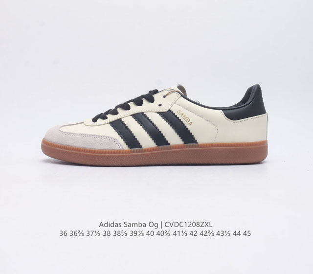 Adidas Originals Samba Og Shoes is a classic sports shoe that showcases a casual and modern style. It is a fashionable classic shoe that was born in the 1950s