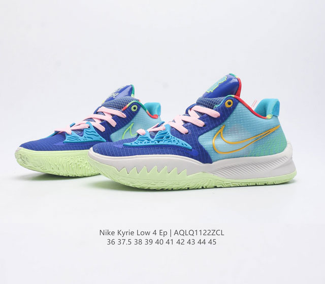 The Nike Kyrie Low 4 Ep men's and women's Irving 4 low top practical basketball shoes are designed to help players achieve fast performance and multi-directional grip while controlling the ball and shaking off defense. The Nike Kyrie Low 4 Ep men's a
