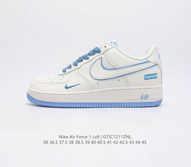 Company level Af1 Nike Air Force 1 07 Low Air Force One Original Last Original Paperboard Crafted Pure Air Force Version Focused on Foreign Trade Channels Full Palm Built in Honeycomb Air Cushion Original Box Accessories Original Factory Midsole