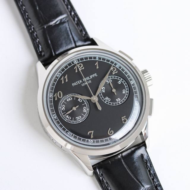 Platinum 2024 Wall Crack Recommendation Shocking Launch of Patek Philippe's 5170G Multi functional Watch, a masterpiece among wristwatches! The diameter of the watch is 42 millimeters, and as a men's watch, its dial size is moderate