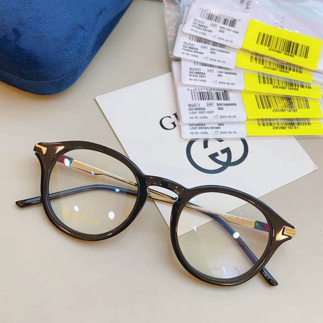 Gucc's new optical frame, Model: Gg1890Sa, Size: 49 ports 22-145