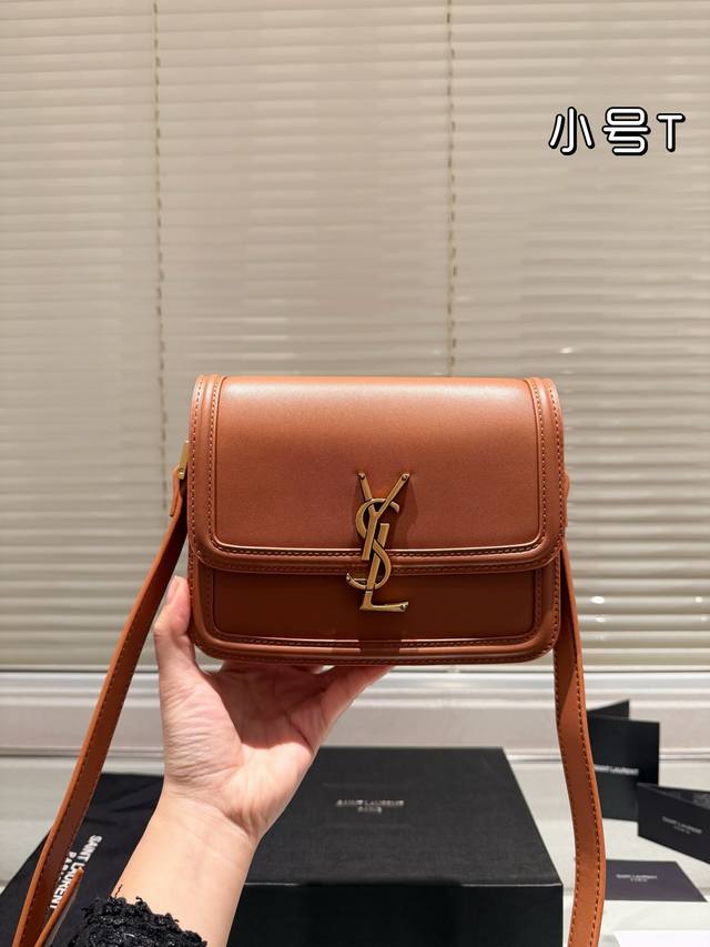 Small Ysl Tofu Bag It Bag_ Must Know Hot Item, Ysl Solferino Original Factory Fine Toothpick Pattern Box Leather, with excellent hand feel and flexibility of the leather surface! The newly designed 
