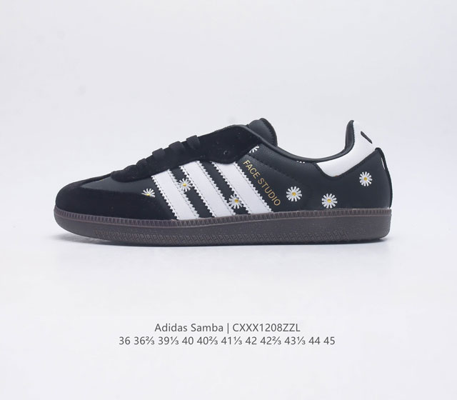 Adidas Originals Samba Og Shoes is a classic sports shoe that showcases a casual and modern style. It is a fashionable classic shoe that was born in the 1950s