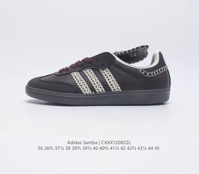 Adidas Originals Samba Og Shoes is a classic sports shoe that showcases a casual and modern style. It is a fashionable classic shoe that was born in the 1950s