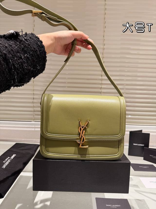 Large Ysl Tofu Bag It Bag_ Must Know Hot Item, Ysl Solferino Original Factory Fine Toothpick Pattern Box Leather, with excellent hand feel and flexibility of the leather surface! The newly designed 