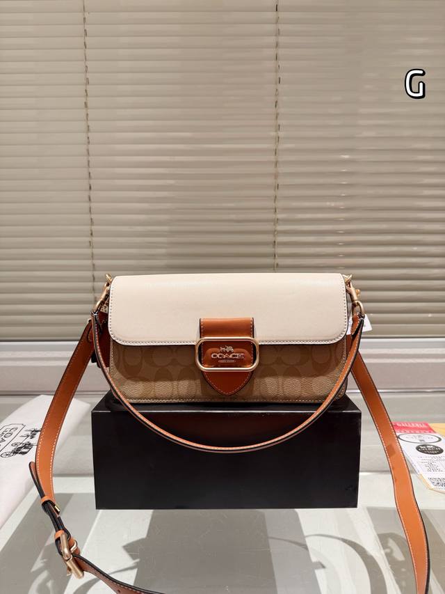 Cowhide version Coach gentle color series Mogan bag Coach November new product small bag natural color series better matching capacity is also good phone size 26.15cm with gift box: