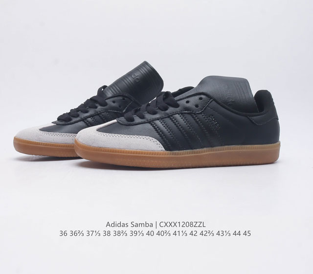 Adidas Originals Samba Og Shoes is a classic sports shoe that showcases a casual and modern style. It is a fashionable classic shoe that was born in the 1950s