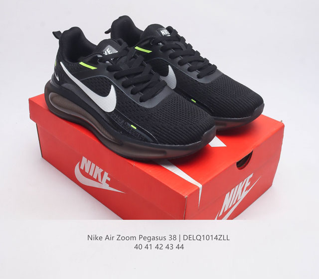 Nike Air Zoom Pegasus 38 Moonshot 38 with Air Cushion Cushion Running Shoes Fashion Slow Running Shoes Casual Sports Shoes Fashion Men's Shoes Persist in Running Smoothly without Obstacles Nike Zoom