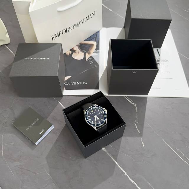Armani quartz men's watch in stock, new at the counter! The hottest male idol of the year! Ar11516， Fashionable three-dimensional texture, multifunctional timed quartz watch, imported quartz movement, full of fashionable and trendy style! 30 meter wa