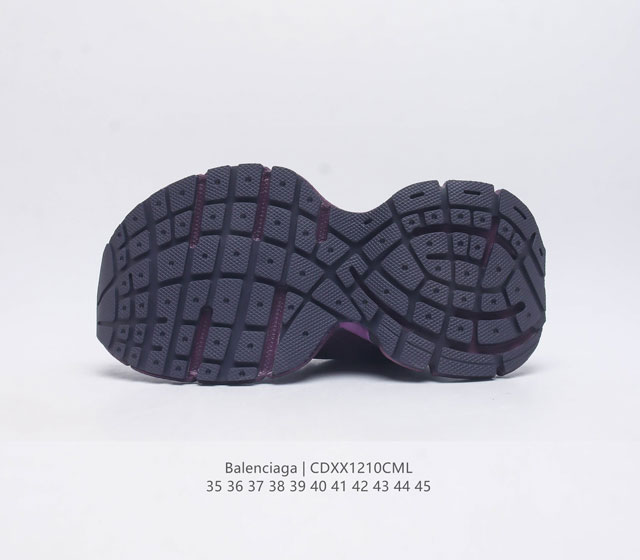 Pure original Balenciaga 3XL 9th generation latest sneaker series, 9th generation Balenciaga 3XL dad shoes are a must-have for trendsetters. Quick entry into dad shoes. Mesh fabric is used to make old men's and women's styles. 9th generation dirty sh