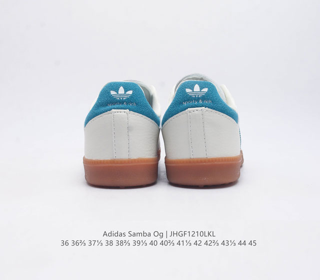 Adidas Originals Samba Og Shoes is a classic sports shoe that showcases a casual and modern style. It is a fashionable classic shoe that was born in the 1950s
