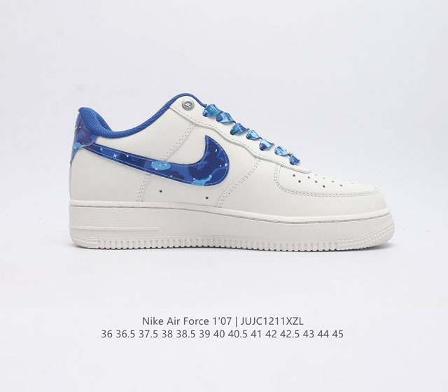 Company level Af1 Nike Air Force 1 07 Low Air Force One Original Last Original Paperboard Crafted Pure Air Force Version Focused on Foreign Trade Channels Full Palm Built in Honeycomb Air Cushion Original Box Accessories Original Factory Midsole