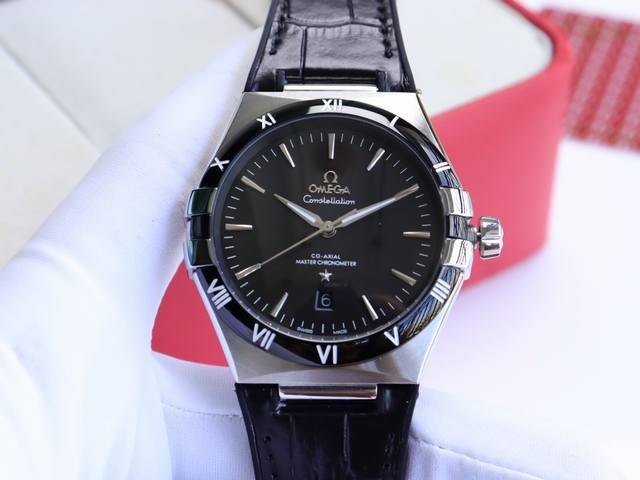 Starry Eternal Constellation Watch Fifth Generation Constellation Series! New original size 41Mm watch! Fully automatic imported mechanical movement, hot selling single item Omega Constellation series men's mechanical watch, new upgraded version arri