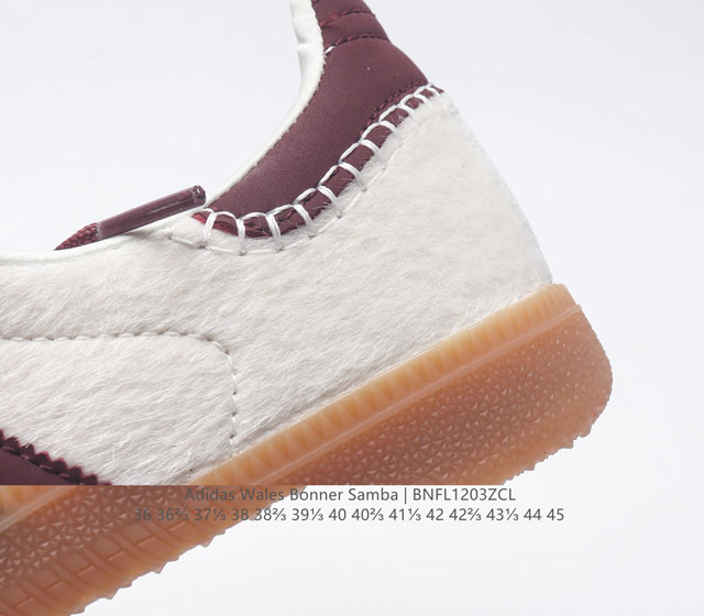 The authentic retro and avant-garde brands have all taken over the classic retro low top casual running shoes of the United Kingdom designer brand Wales Bonner X Adidas Wb Samba Wb Nissan series. Item number Ie0586