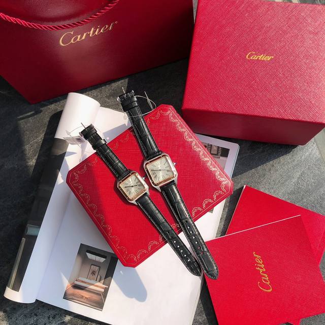 Cartier's classic work, the Sandus series watch! Compared to round watches, square watches are particularly unique due to their sharp and angular design. When it comes to classic square watches, Cartier's Sandus naturally makes the list. Sandus watch