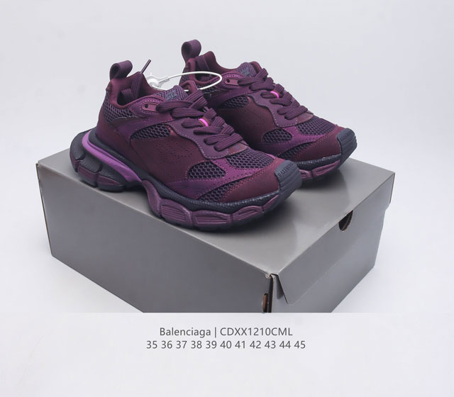 Pure original Balenciaga 3XL 9th generation latest sneaker series, 9th generation Balenciaga 3XL dad shoes are a must-have for trendsetters. Quick entry into dad shoes. Mesh fabric is used to make old men's and women's styles. 9th generation dirty sh