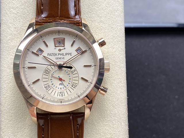 White shell gold shell Tw Factory 2024 wall crack recommendation to create classic timepieces with heavy investment. Patek Philippe's complex multifunctional series 5969R-001 makes a heavyweight debut, the first Nautilus complex wristwatch launched s