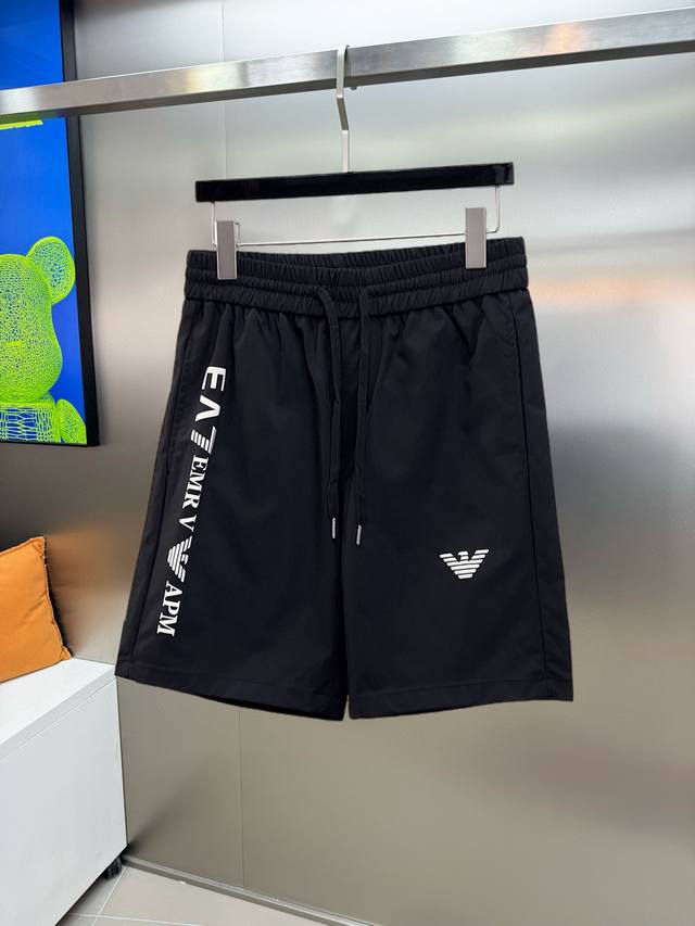 Armani 2024SS summer new original single counter casual shorts, luxury classic brand original logo accessories counter hot selling items, very comfortable to wear, low-key without losing luxury, very classy to wear. The pants style and cutting also n