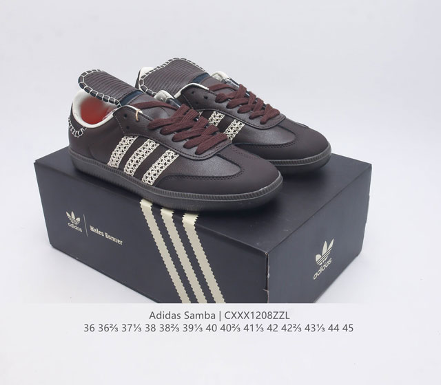 Adidas Originals Samba Og Shoes is a classic sports shoe that showcases a casual and modern style. It is a fashionable classic shoe that was born in the 1950s