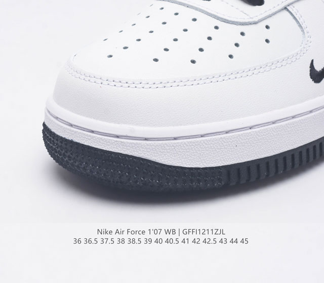 Company level Af1 Nike Air Force 1 07 Low Air Force One Original Last Original Paperboard Crafted Pure Air Force Version Focused on Foreign Trade Channels Full Palm Built in Honeycomb Air Cushion Original Box Accessories Original Factory Midsole