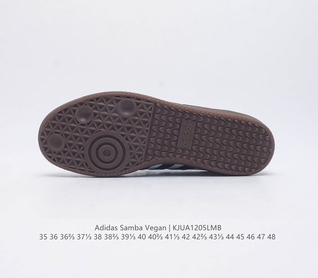 Adidas men's and women's sports shoes, clover sambavegan casual shoes, retro board shoes, classic sports shoes with environmentally friendly design, rejuvenated Adidas Samba classic shoes strive to accompany you forward