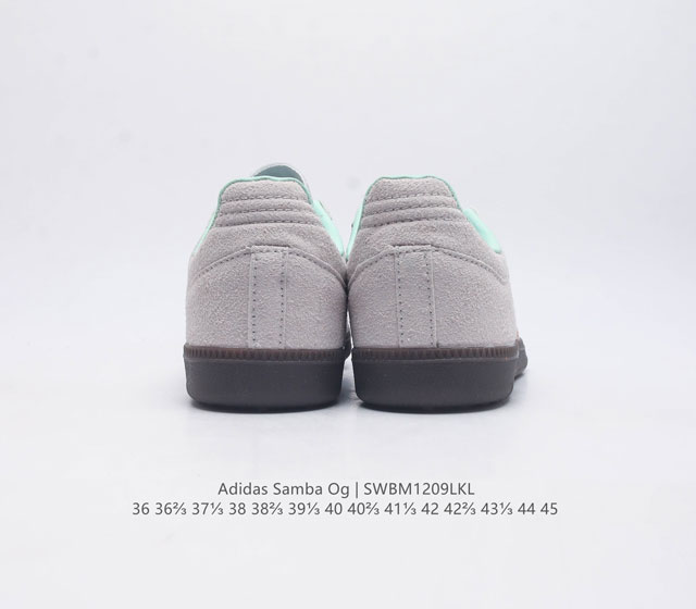 Adidas Originals Samba Og Shoes is a classic sports shoe that showcases a casual and modern style. It is a fashionable classic shoe for men and women that was born in the 1950s