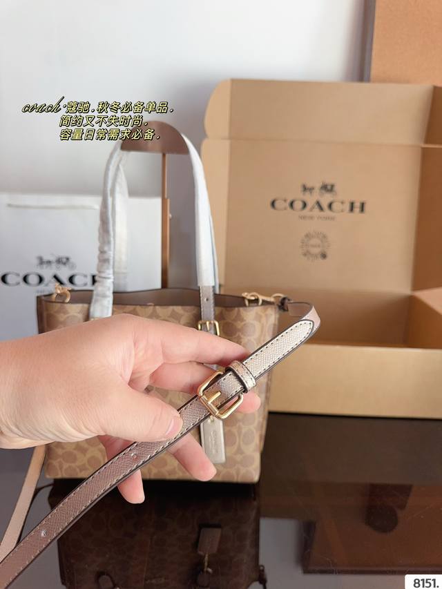 Comes with gift box Coach Mollie tote bag, latest shopping bag from Coach OEM factory, top quality, shiny hardware logo, stir fried chicken fire, practical styles, versatile styles, lining logo, fashionable and versatile styles, super: