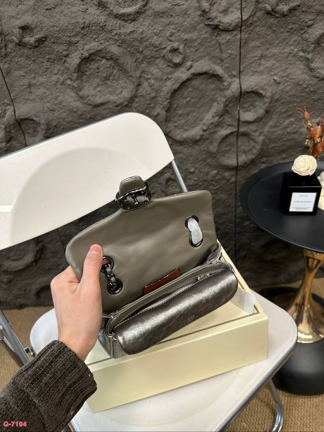 Paired with a folding box, Coach Wine God Wow, Coach's shining and charming second Tabby is definitely not unfamiliar and can be considered as Coach's main force. The little fairy will definitely not miss out on the fashionable and essential autumn a