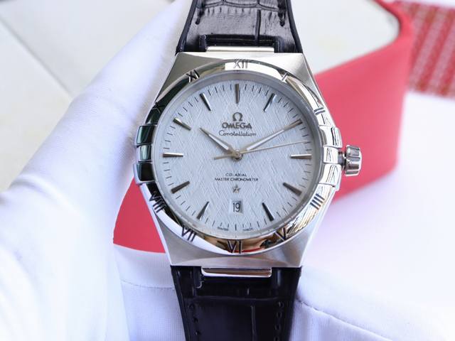 Starry Eternal Constellation Watch Fifth Generation Constellation Series! New original size 41Mm watch! Fully automatic imported mechanical movement, hot selling single item Omega Constellation series men's mechanical watch, new upgraded version arri
