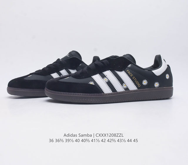 Adidas Originals Samba Og Shoes is a classic sports shoe that showcases a casual and modern style. It is a fashionable classic shoe that was born in the 1950s