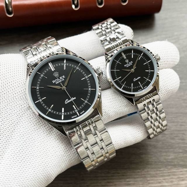 Platinum steel strip 20. The latest classic Rolex couple watch comes with an imported quartz movement, tempered glass 316L stainless steel case, a diameter of 40mm for men and 30mm for women, and a thickness of 8Mm. If today's sunlight stops, its daz