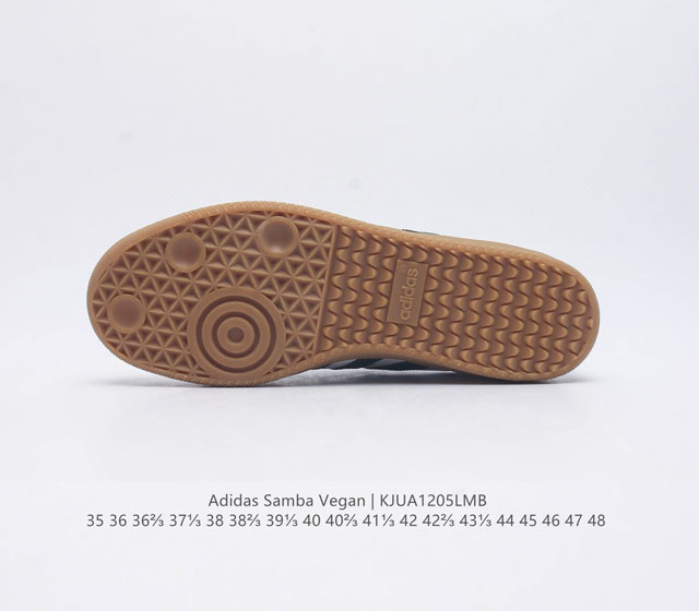 Adidas men's and women's sports shoes, clover sambavegan casual shoes, retro board shoes, classic sports shoes with environmentally friendly design, rejuvenated Adidas Samba classic shoes strive to accompany you forward