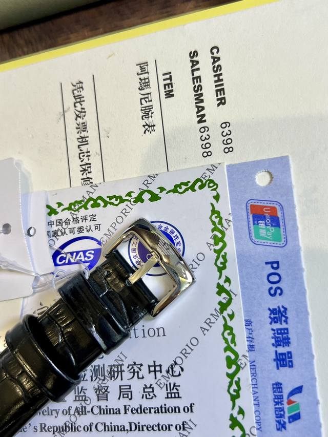 FFFH picture with packaging 25 original version, original movement button, what you have been looking for, finally in stock, highly recommended ♀♀ Armani Mechanical Belt Men's Watch Arrives Armani Case: 316L Stainless Steel Mirror: Reinforced Mineral