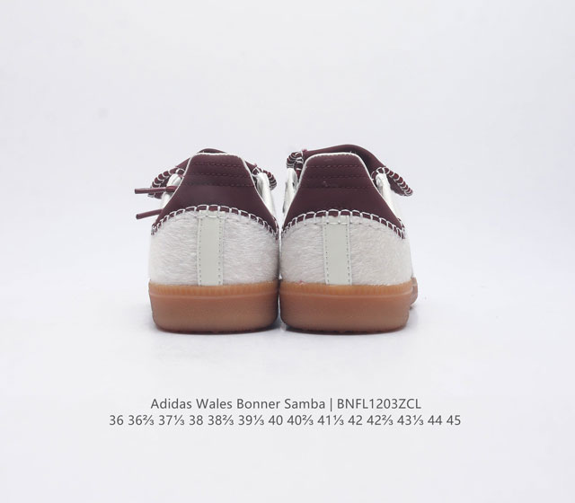 The authentic retro and avant-garde brands have all taken over the classic retro low top casual running shoes of the United Kingdom designer brand Wales Bonner X Adidas Wb Samba Wb Nissan series. Item number Ie0586