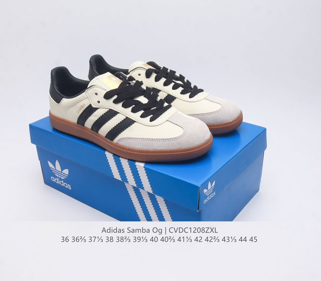 Adidas Originals Samba Og Shoes is a classic sports shoe that showcases a casual and modern style. It is a fashionable classic shoe that was born in the 1950s