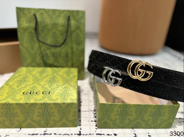 Guccl, original genuine product, high-end belt of the same style at the counter The belt adopts the latest and original styles from Gucci counters, with a grand and glossy appearance. It is made of 100% imported cowhide, and the buckle is made of pur