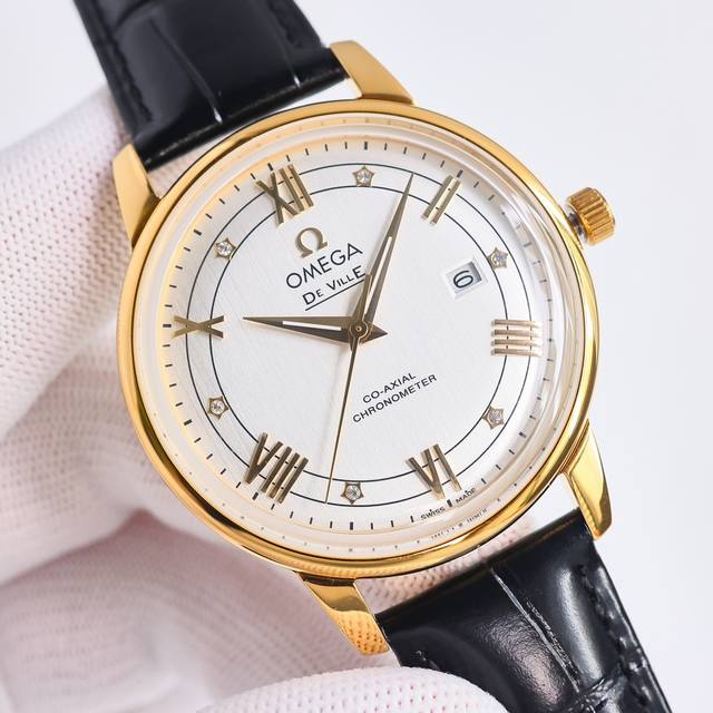 Sj releases the new Omega Butterfly Fly series with Platinum Rose! Pn1 pot lid glass takes up to 6 months! Ultra thin men's automatic mechanical watch, using imported original 9015 movement, non market domestic machine, hourly rate