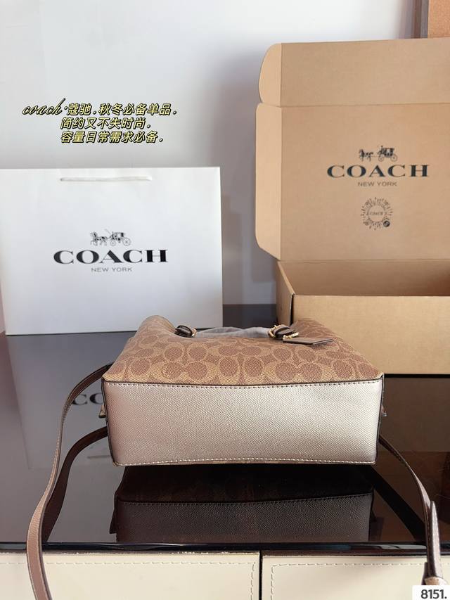 Comes with gift box Coach Mollie tote bag, latest shopping bag from Coach OEM factory, top quality, shiny hardware logo, stir fried chicken fire, practical styles, versatile styles, lining logo, fashionable and versatile styles, super: