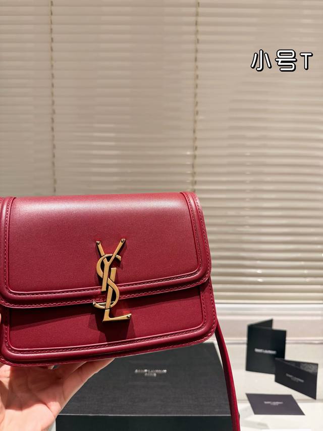 Small Ysl Tofu Bag It Bag_ Must Know Hot Item, Ysl Solferino Original Factory Fine Toothpick Pattern Box Leather, with excellent hand feel and flexibility of the leather surface! The newly designed