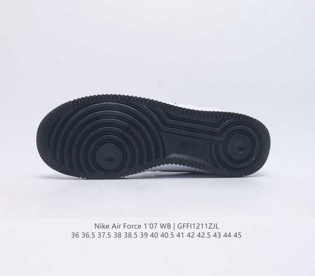 Company level Af1 Nike Air Force 1 07 Low Air Force One Original Last Original Paperboard Crafted Pure Air Force Version Focused on Foreign Trade Channels Full Palm Built in Honeycomb Air Cushion Original Box Accessories Original Factory Midsole