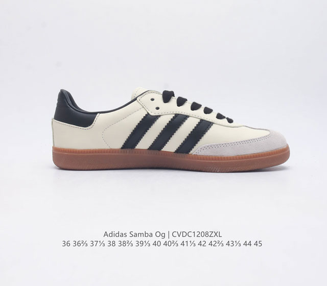 Adidas Originals Samba Og Shoes is a classic sports shoe that showcases a casual and modern style. It is a fashionable classic shoe that was born in the 1950s