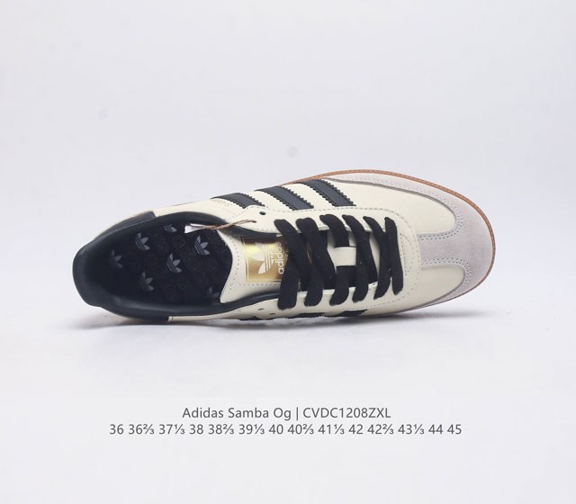 Adidas Originals Samba Og Shoes is a classic sports shoe that showcases a casual and modern style. It is a fashionable classic shoe that was born in the 1950s
