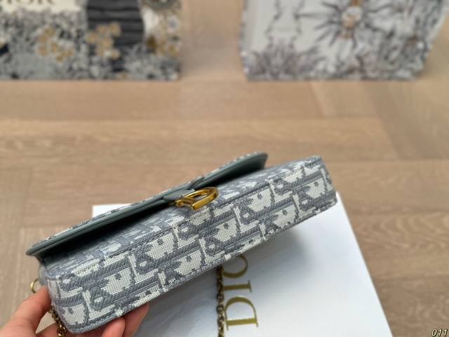 The folding box Dior Woc chain bag, with Dior's simple floral embroidery lines, is quite practical. Its presence is everywhere on the streets and alleys, and it has become a classic it bag that is highly sought after. This bag became popular worldwid