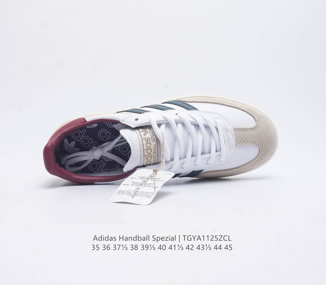 Adidas Originals Handball Spzl Handball Athlete Series Versatile Casual Sneakers Item Number If3742 Size 35 36 37 38 39 4