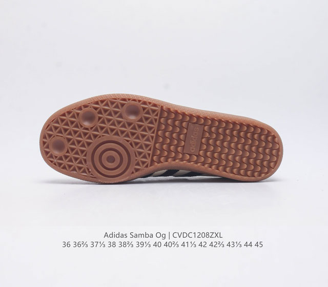 Adidas Originals Samba Og Shoes is a classic sports shoe that showcases a casual and modern style. It is a fashionable classic shoe that was born in the 1950s